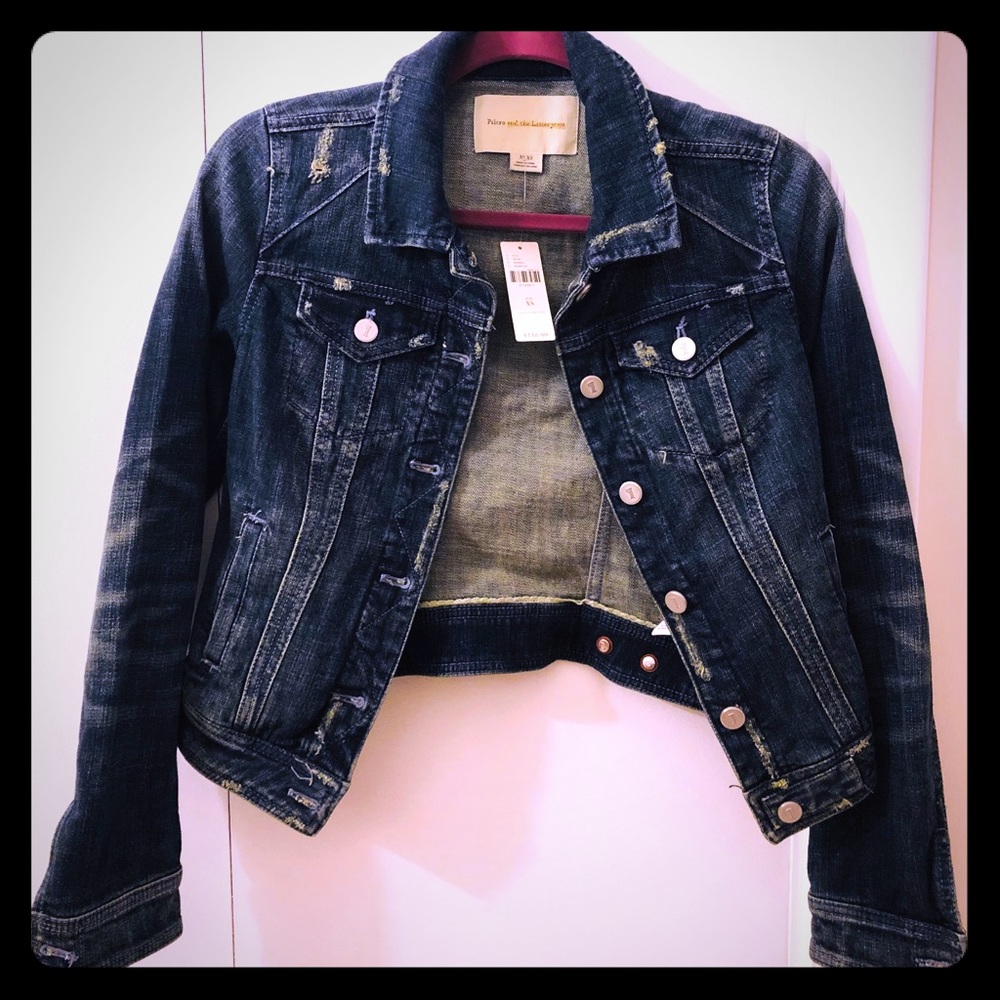 Distressed Denim Jacket